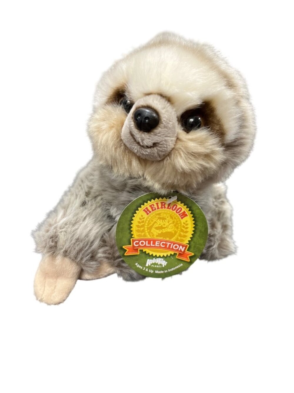 Adventure Planet Heirloom Vintage collectible sloth plush SKU 10-652